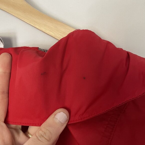 Columbia Womens XS Red Windbreaker Jacket With Miami University Logo - Picture 9 of 9